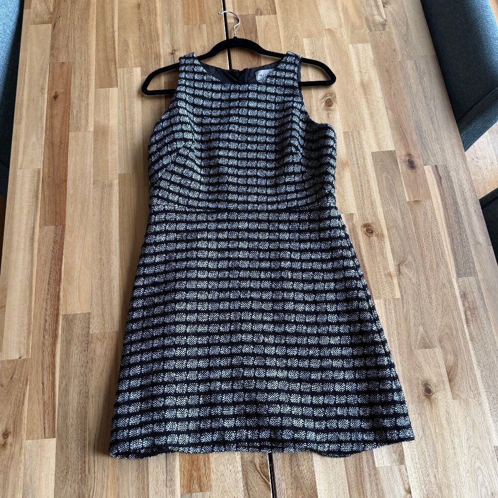 *SHOP CLOSING 4/26* MILLY Textured Tweed Slim Shift Dress
